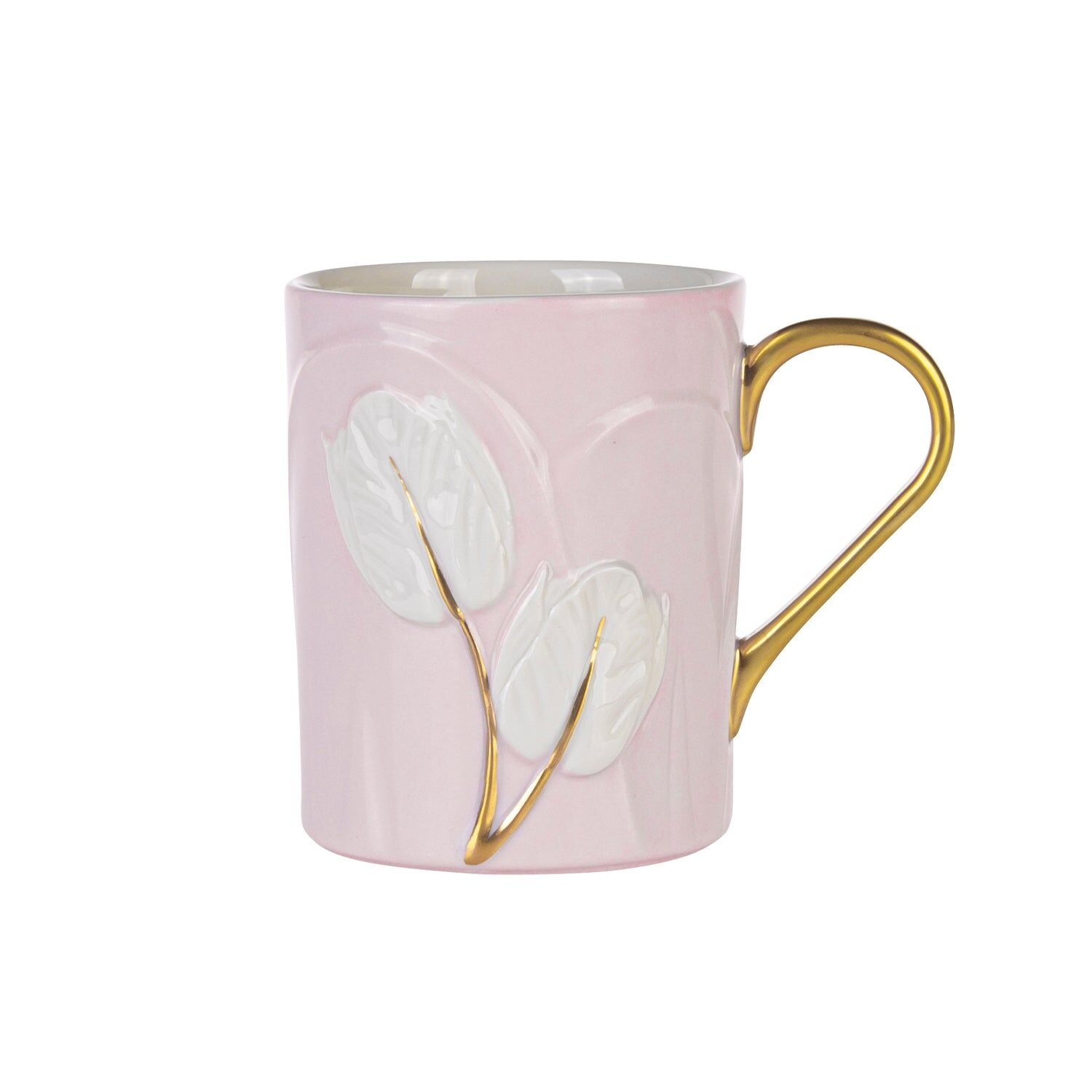 Посуда Tulip Mug - Pink & White — Villari, коллекция Посуда