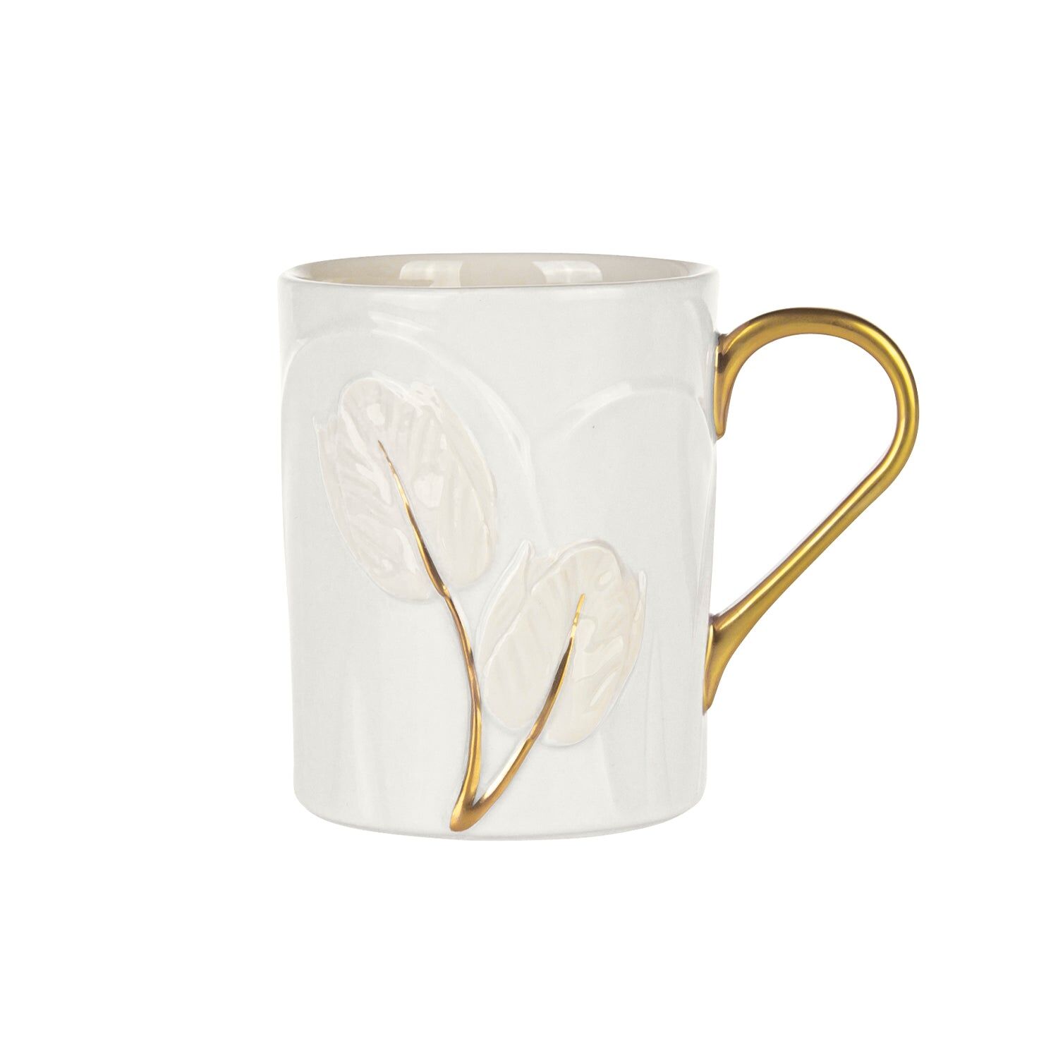 Посуда Tulip Mug - White & Gold — Villari, коллекция Посуда