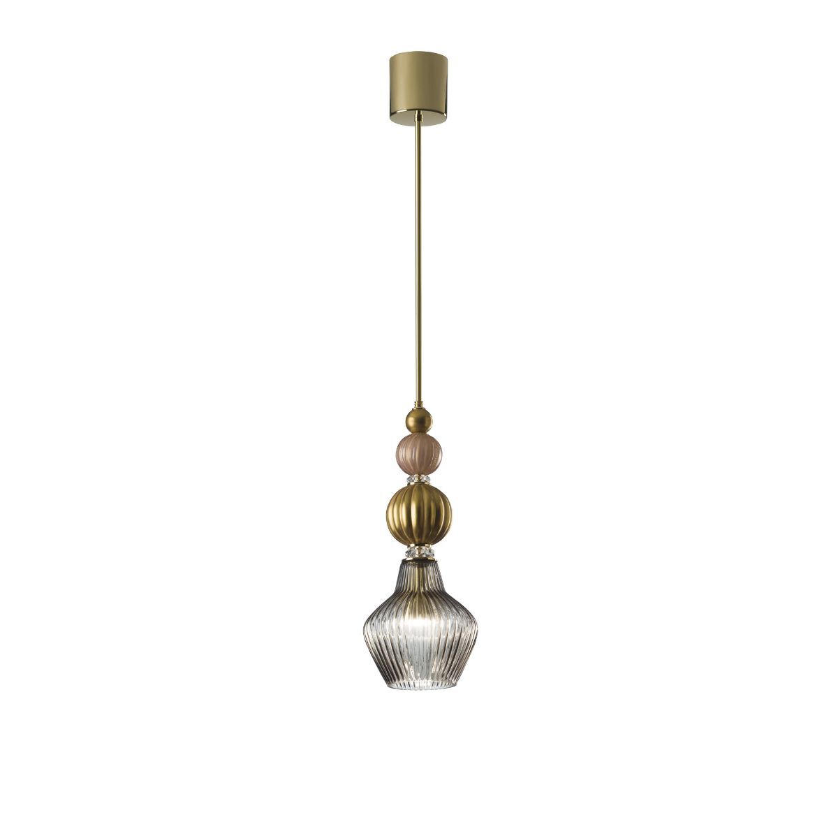Потолочный светильник Divas Grace Pendant Light - Gold & Transparent — Villari, кадр 4