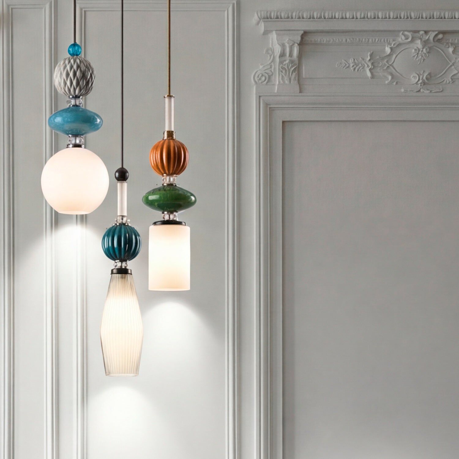Потолочный светильник Divas Lola Pendant Light - Octante & Transparent — Villari, кадр 2