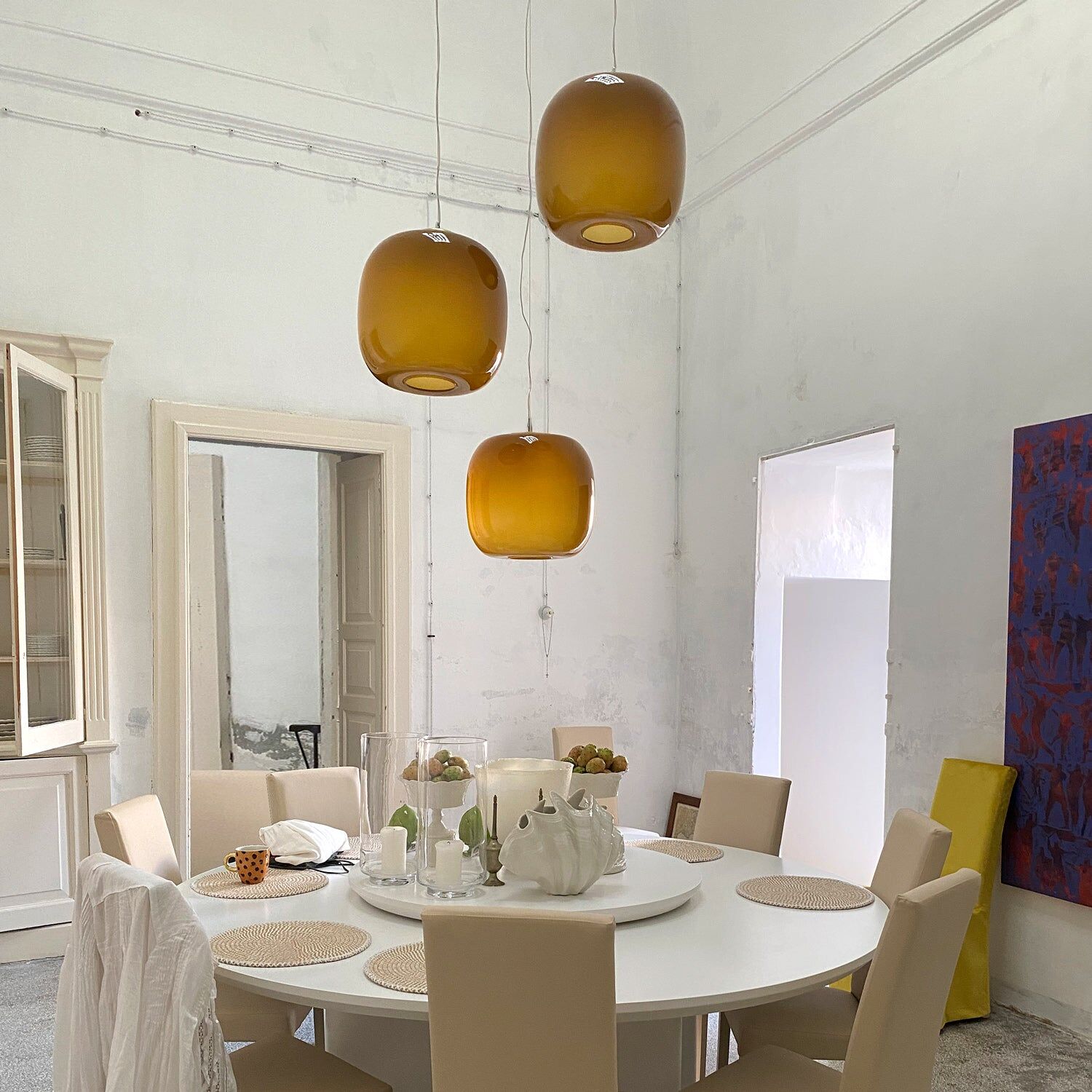 Потолочный светильник Nardò Pendant Light - Amber — Villari, кадр 2