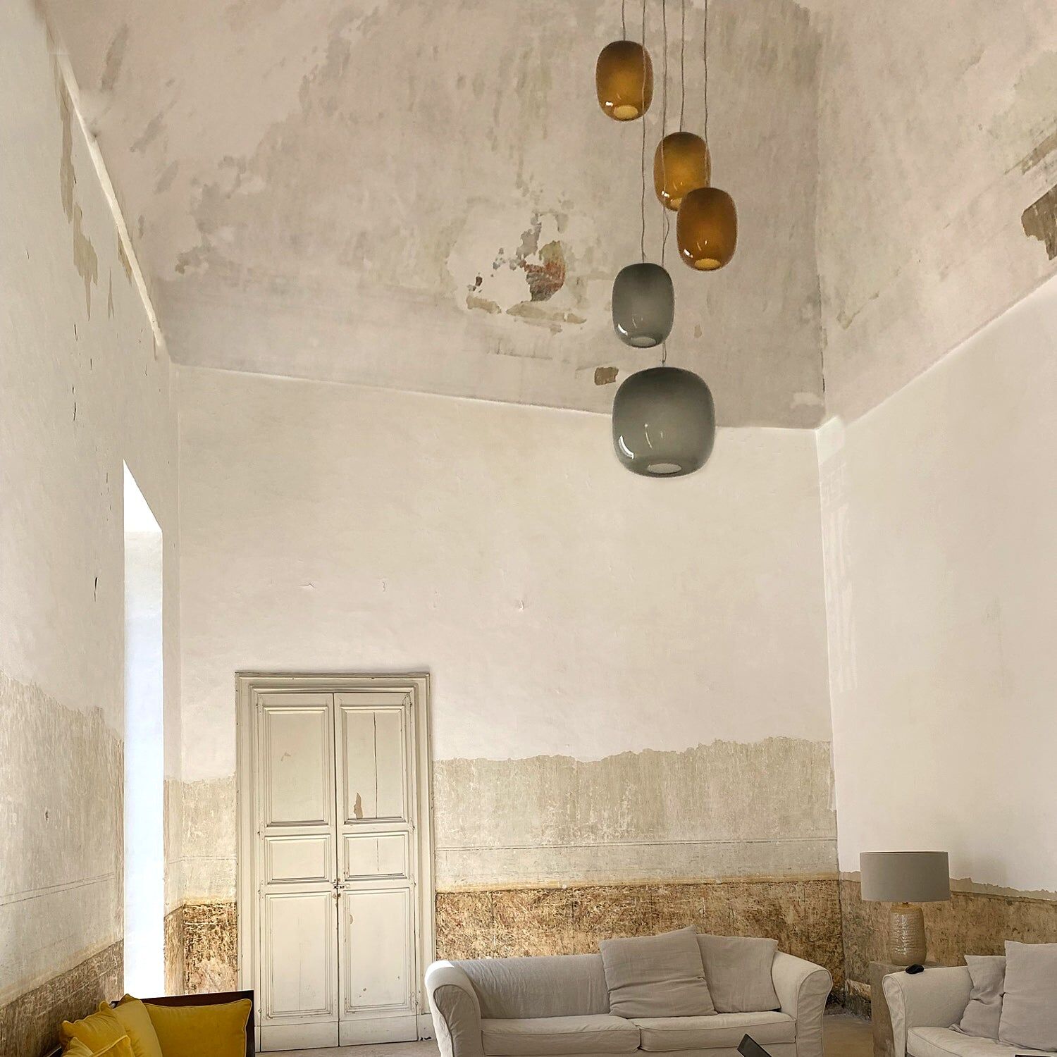 Потолочный светильник Soho Pendant Light - Amber — Villari, кадр 4