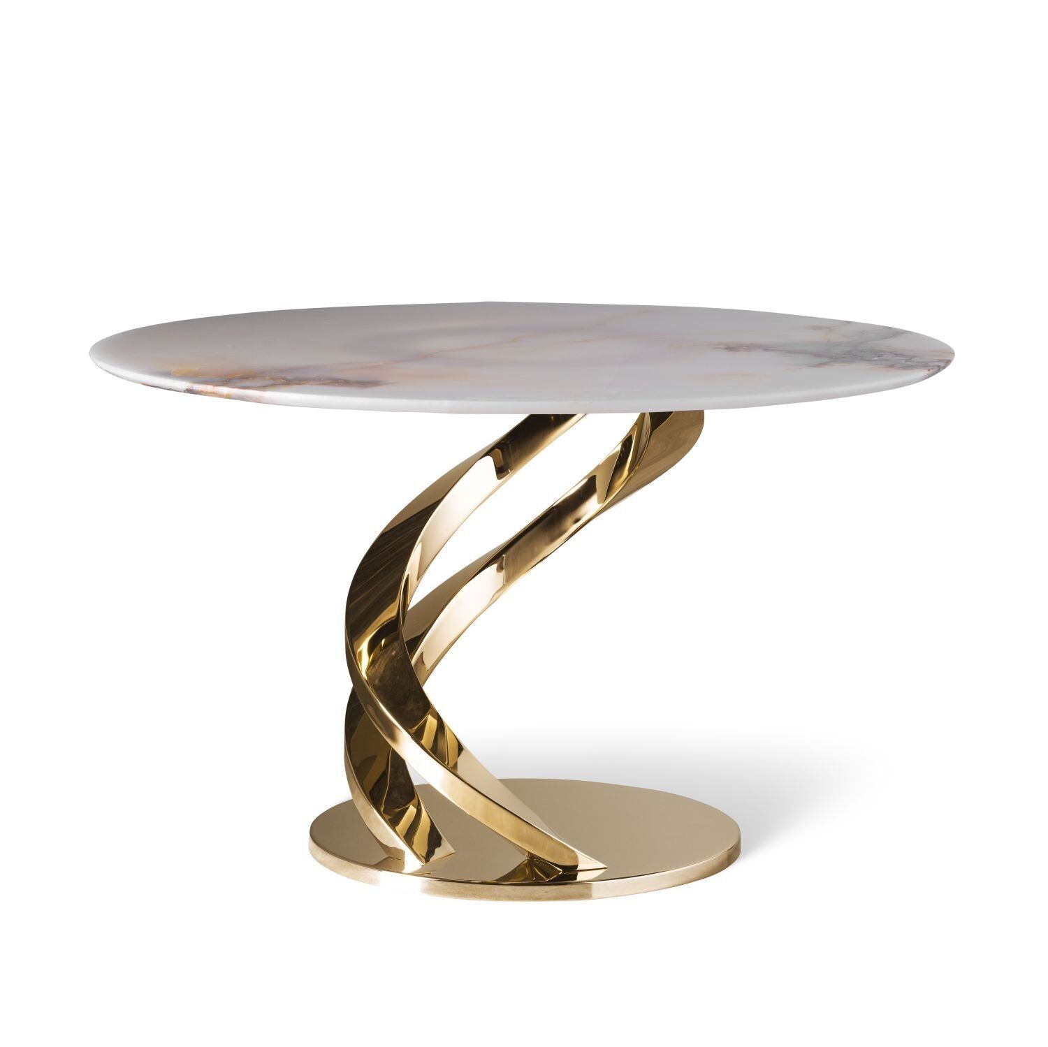 Dining tables Eclypse Dining Table - Onyx Gold & Gold — Villari, collection Мебель