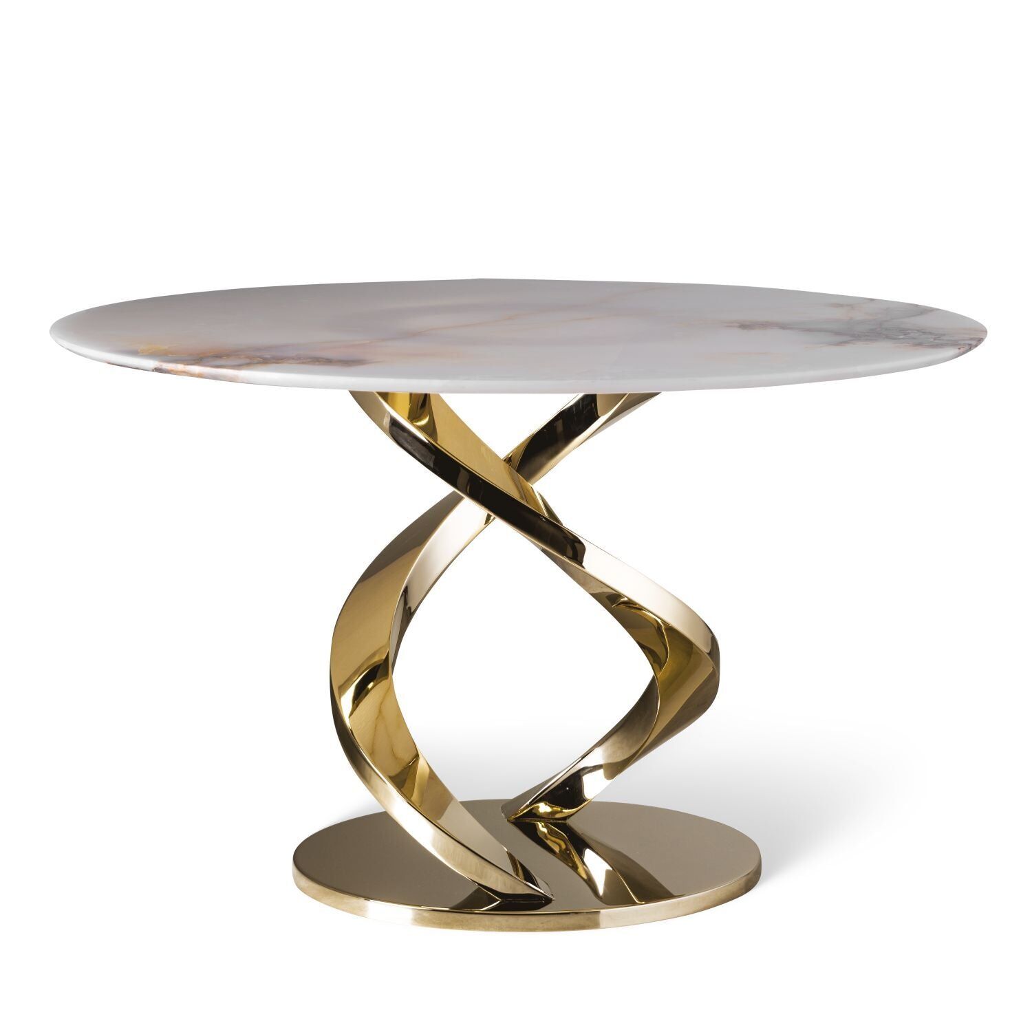 Dining tables Woman Dining Table - Onyx Gold & Gold — Villari, collection Мебель