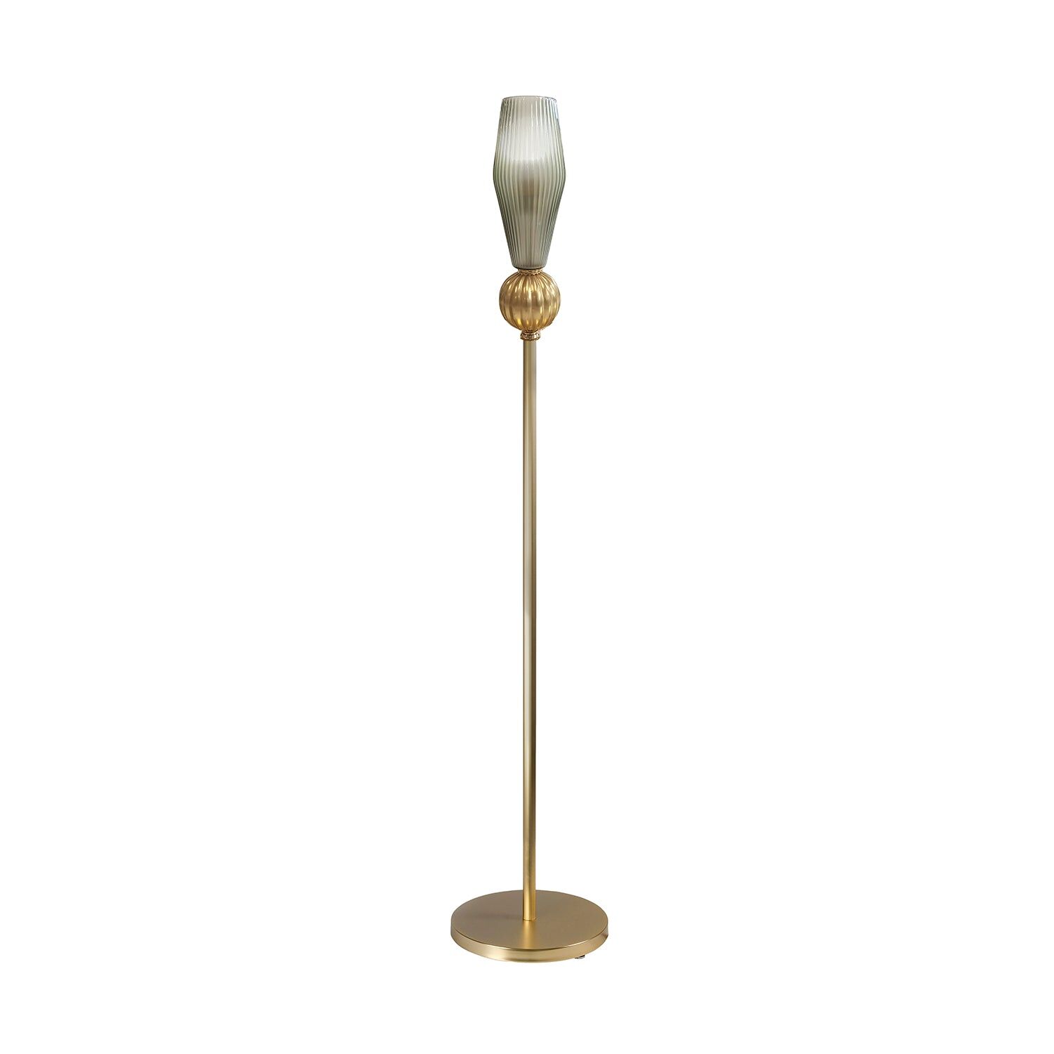 Floor lamps Lolite Angelica Floor Lamp - Gold & Transparent — Villari, collection Свет