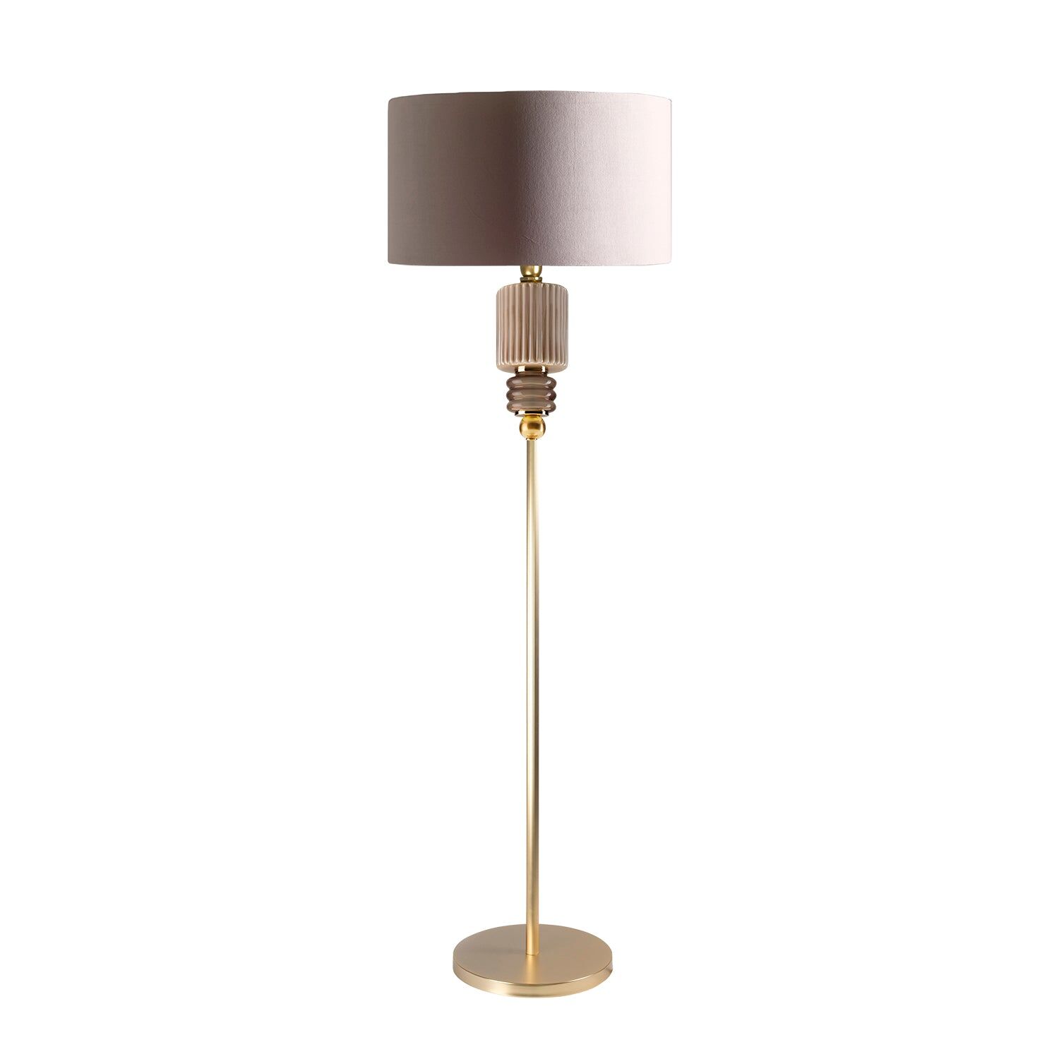 Floor lamps Lolite Silvy Floor Lamp - Orange & Transparent — Villari, collection Свет