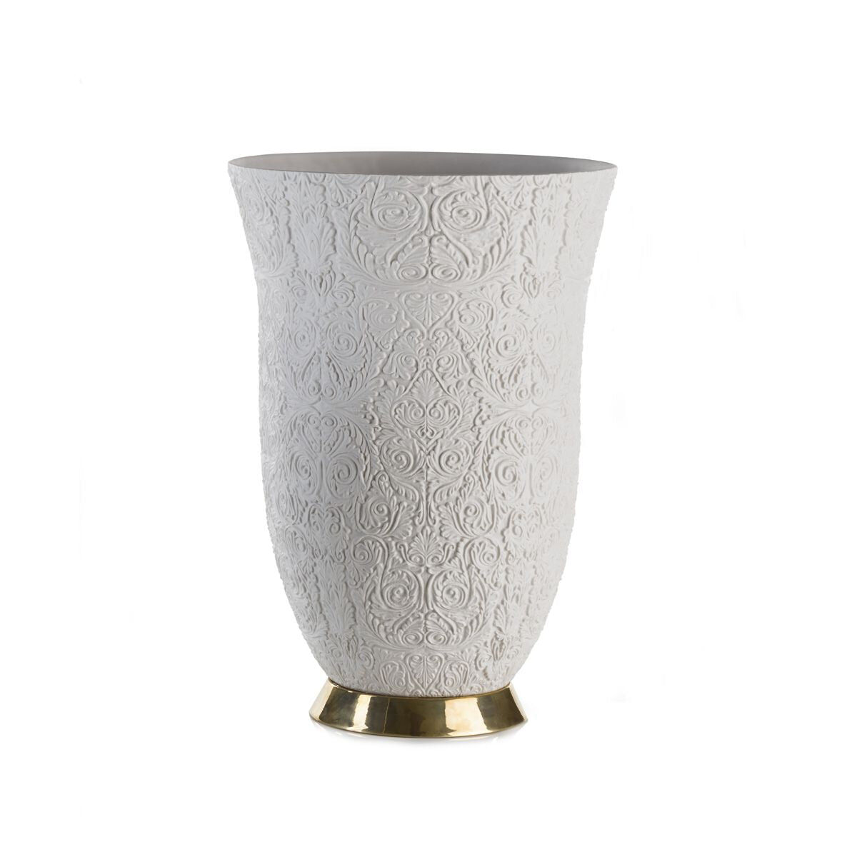 Vases Amour Large Vase - White & Gold — Villari, collection Декор