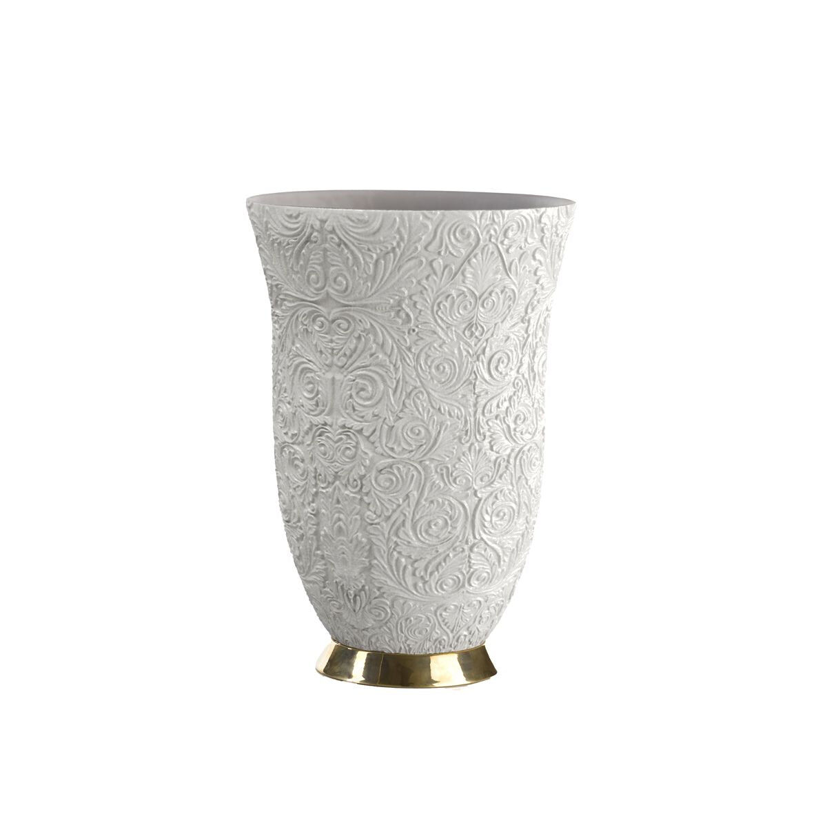 Vases Amour Small Vase - White & Gold — Villari, collection Декор