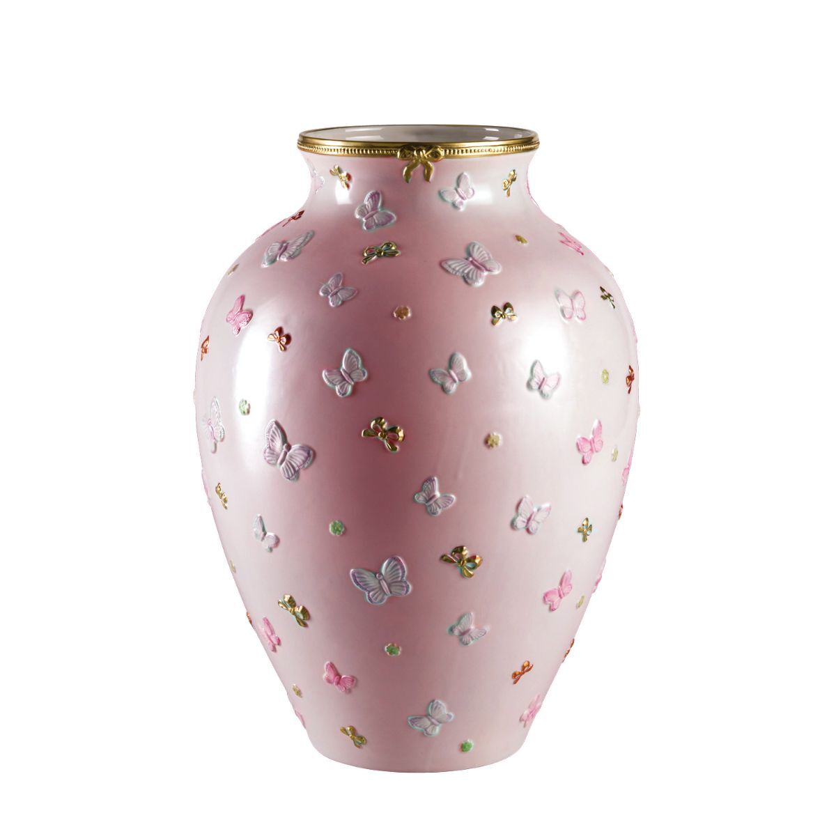 Vases Butterfly Large Vase - Pink — Villari, collection Декор