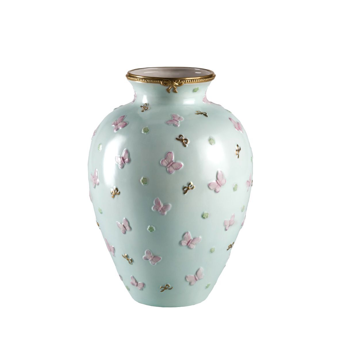 Vases Butterfly Medium Vase - Aquamarine — Villari, collection Декор