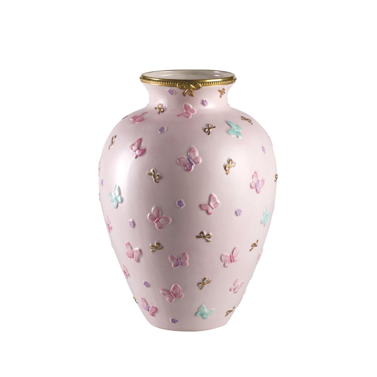 Vases Butterfly Medium Vase - Pink — Villari, collection Декор