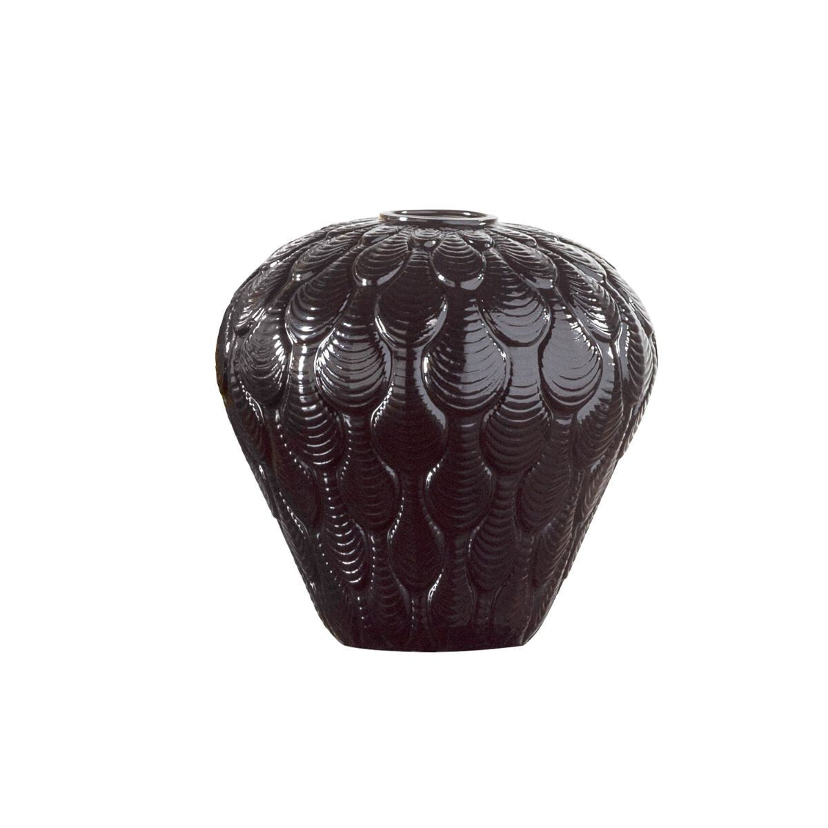 Vases Coquille Small Vase - Black — Villari, collection Декор