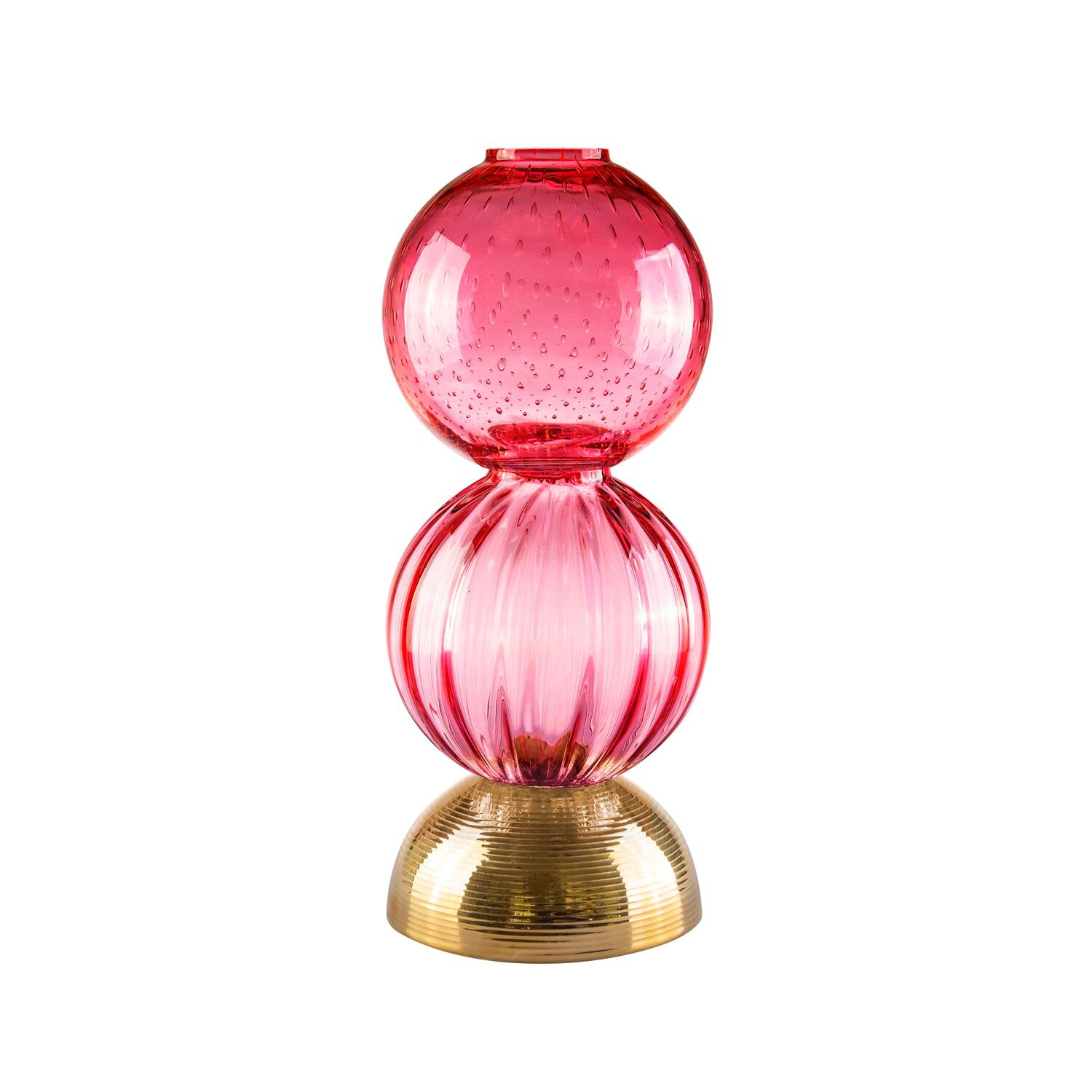 Vases Double Graal By Emanuele Pangrazi - Coral — Villari, collection Декор