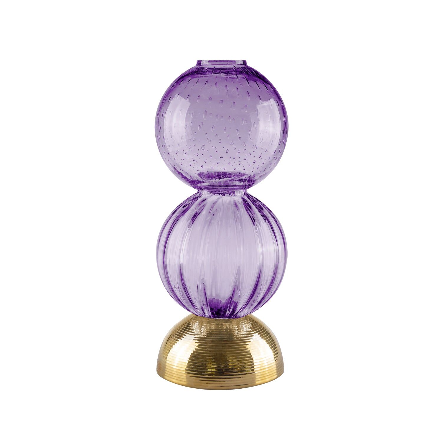 Vases Double Graal By Emanuele Pangrazi - Lilac — Villari, collection Декор