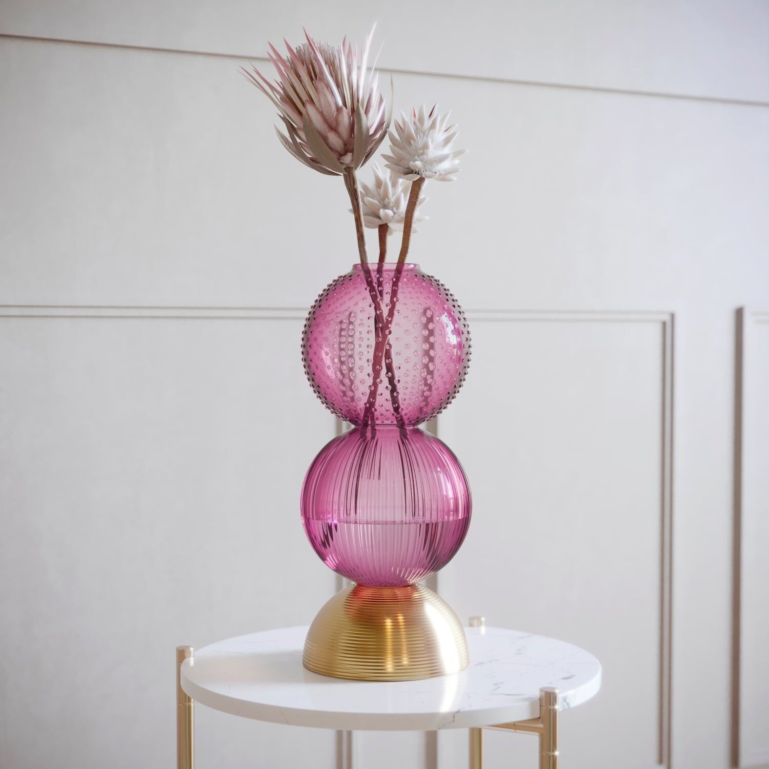 Ваза Double Graal By Emanuele Pangrazi - Pink — Villari, кадр 2