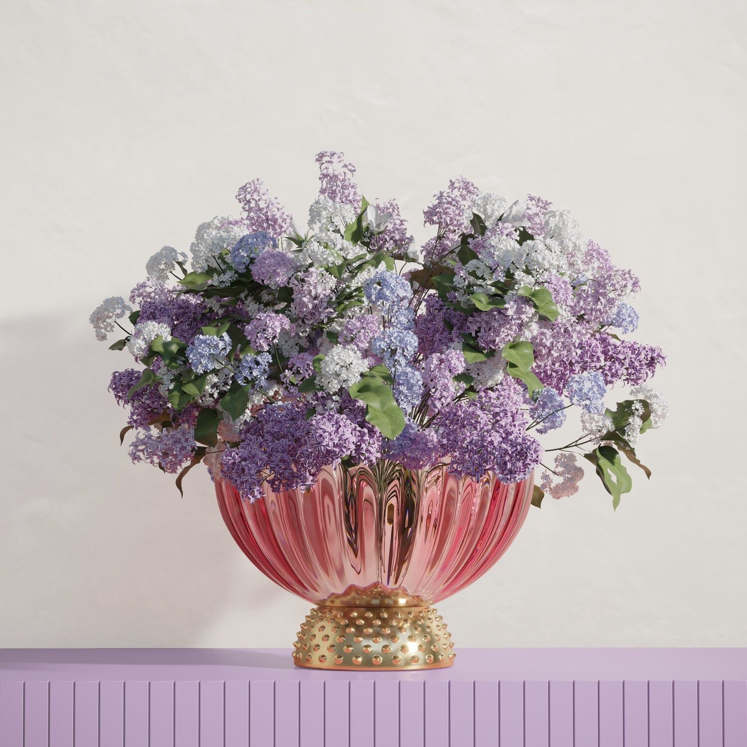 Ваза Gran Graal By Emanuele Pangrazi - Lilac — Villari, кадр 2