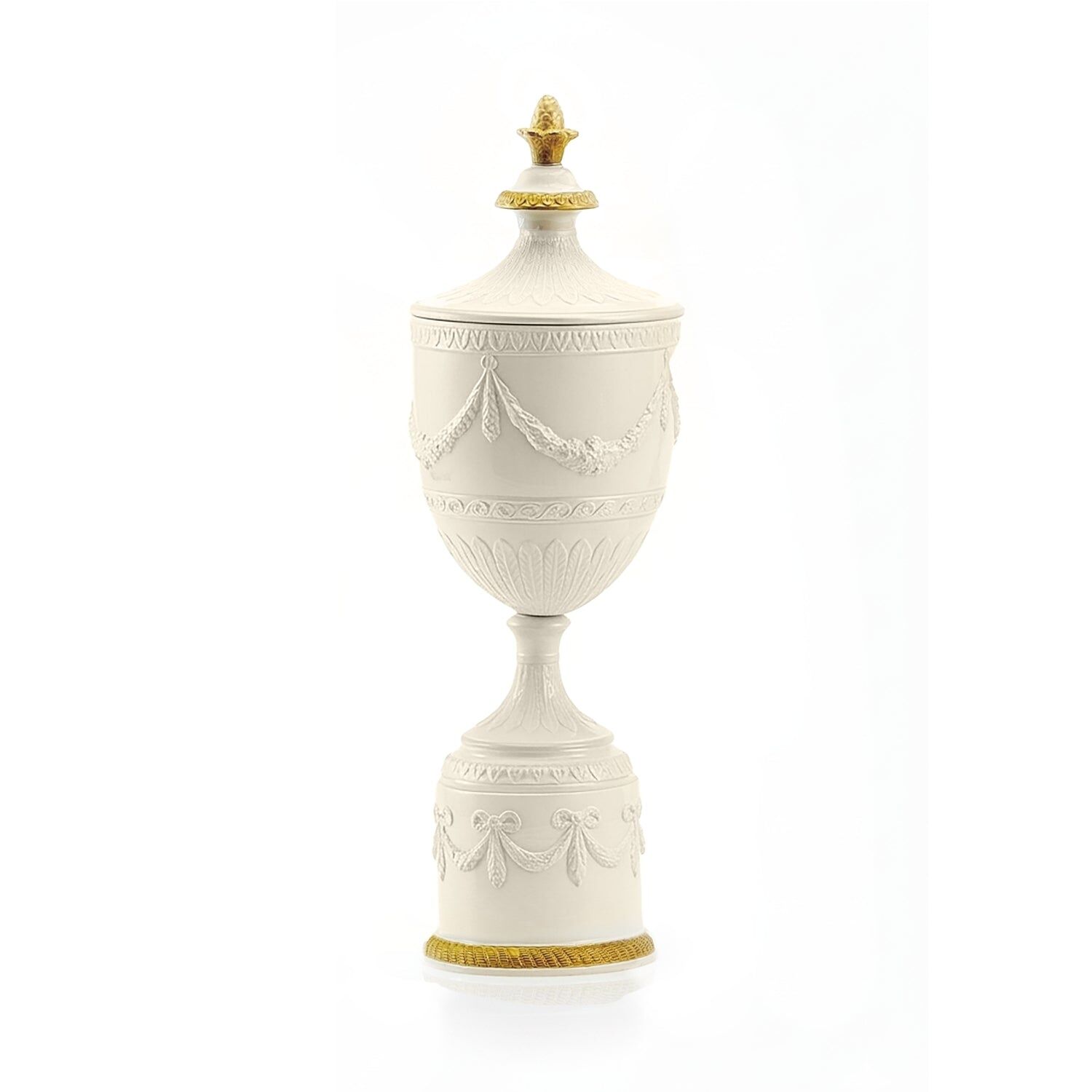 Vases Josephine Potiche - White — Villari, collection Декор