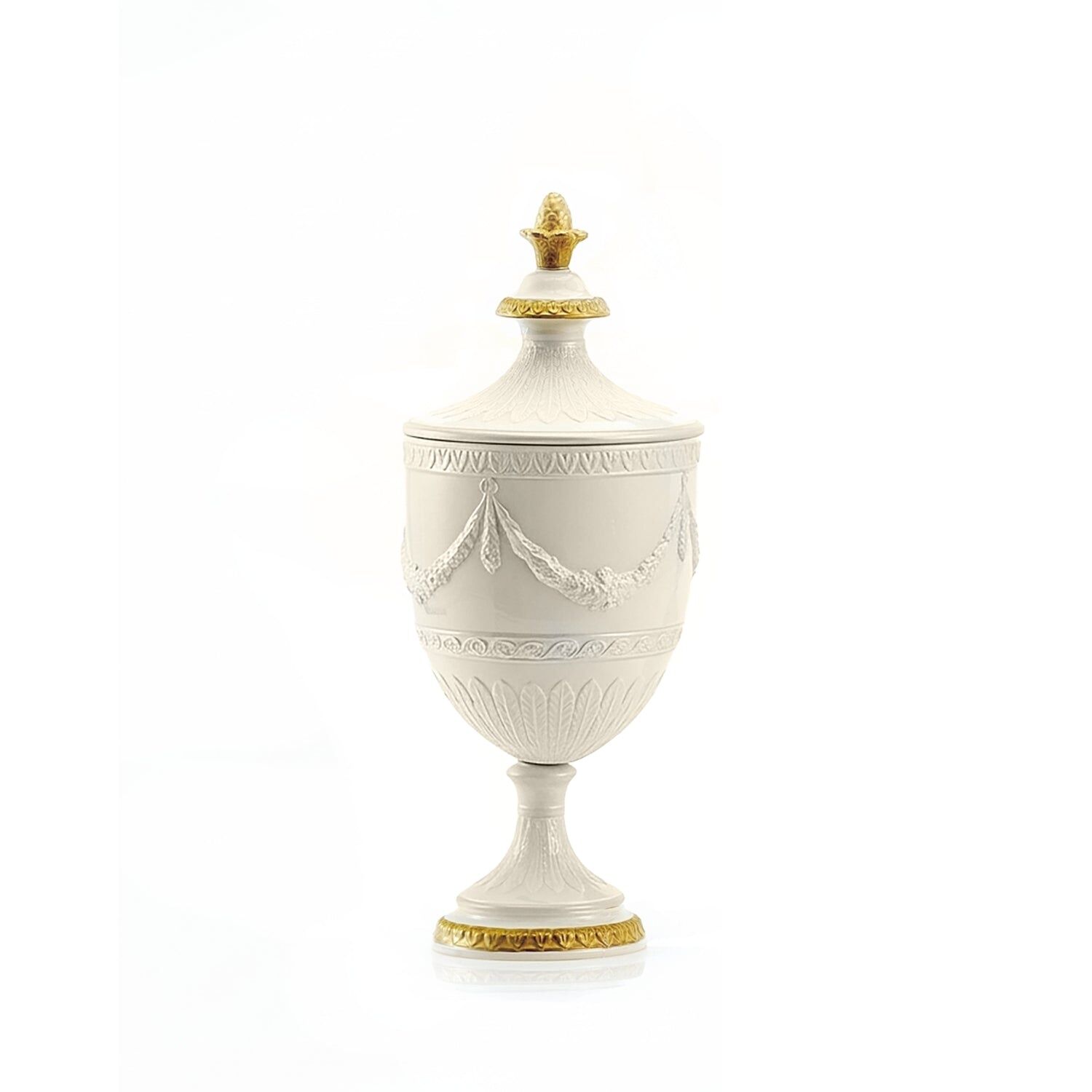 Vases Josephine Small Potiche - White — Villari, collection Декор