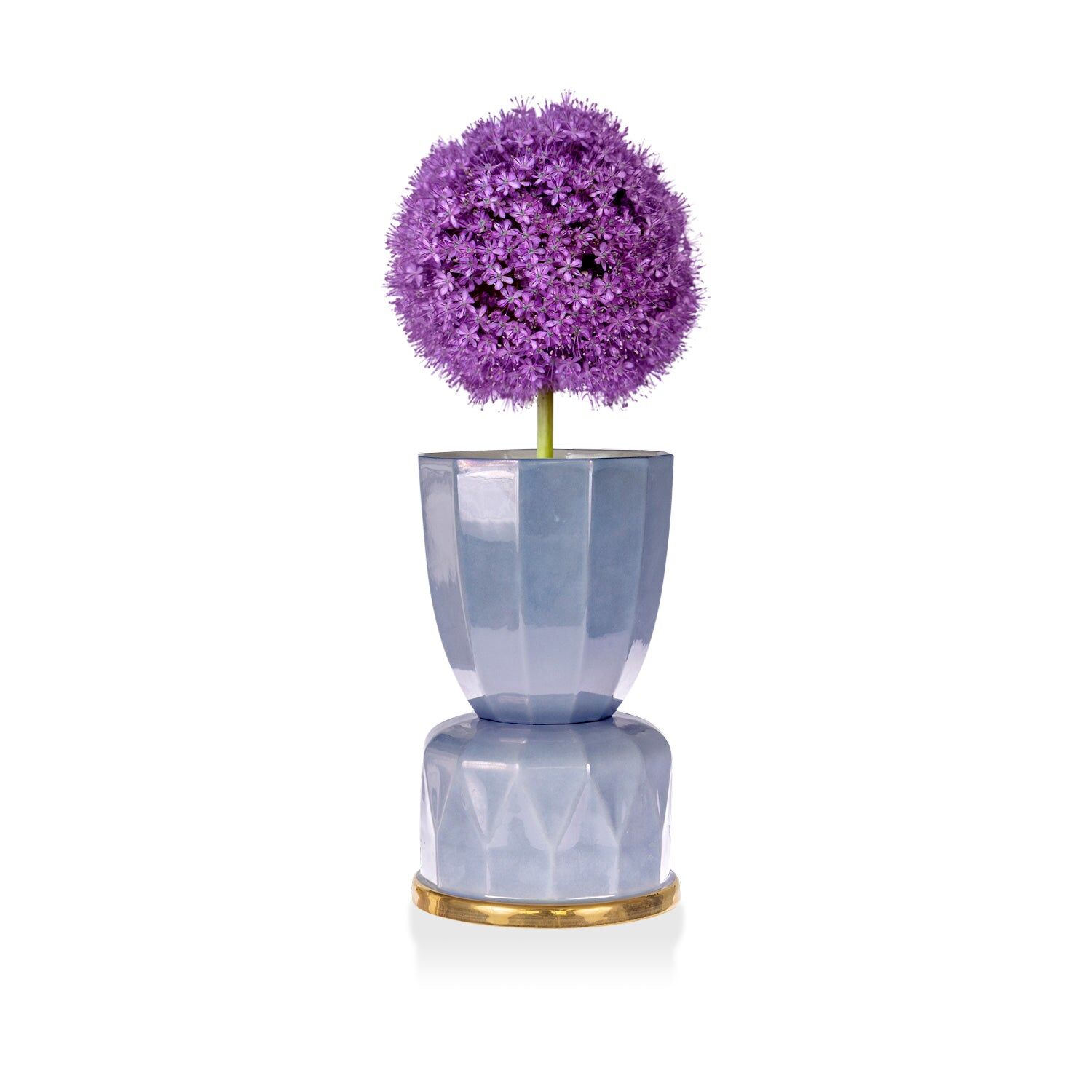 Ваза Le Grazie - Aglaia By De Bona De Meo Vase - Pearly Avio — Villari, кадр 2