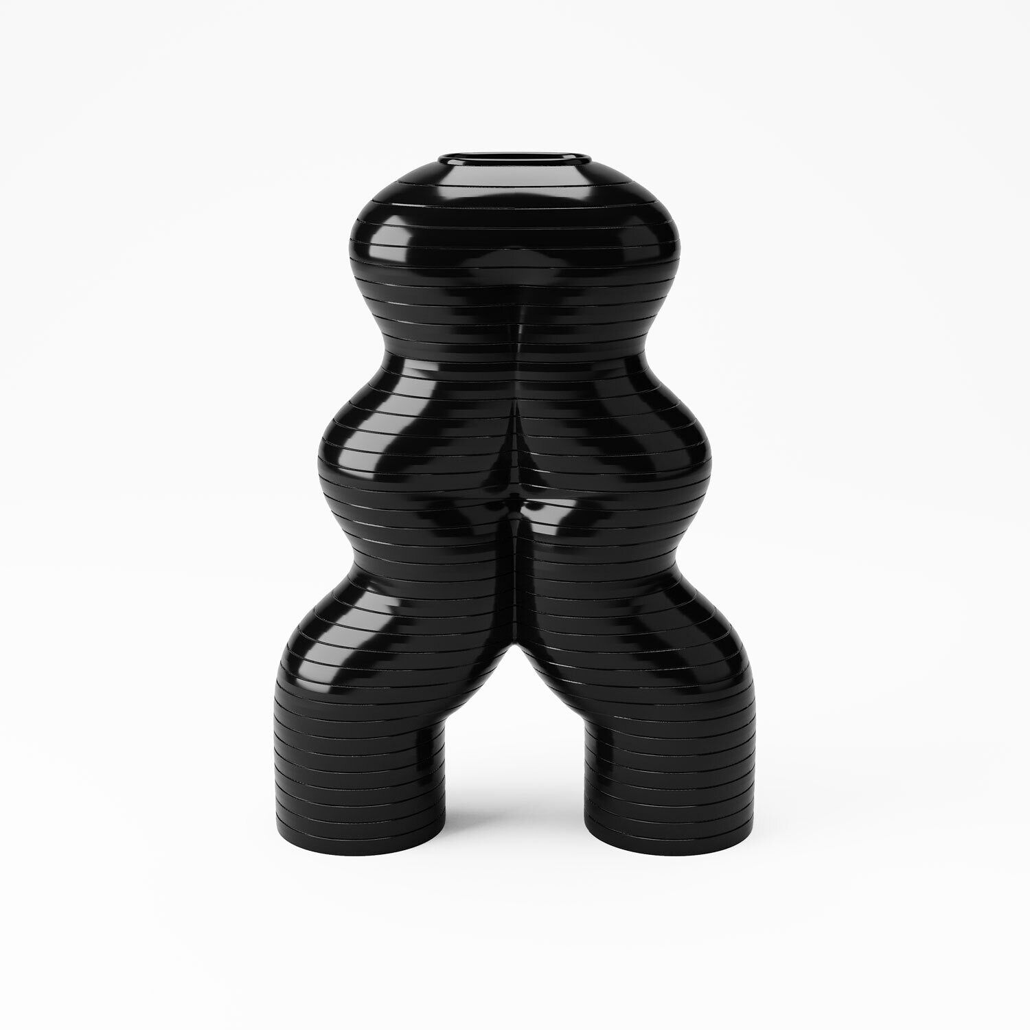 Vases Let'S Dance By Elena Trevisan Large Vase - Black — Villari, collection Декор