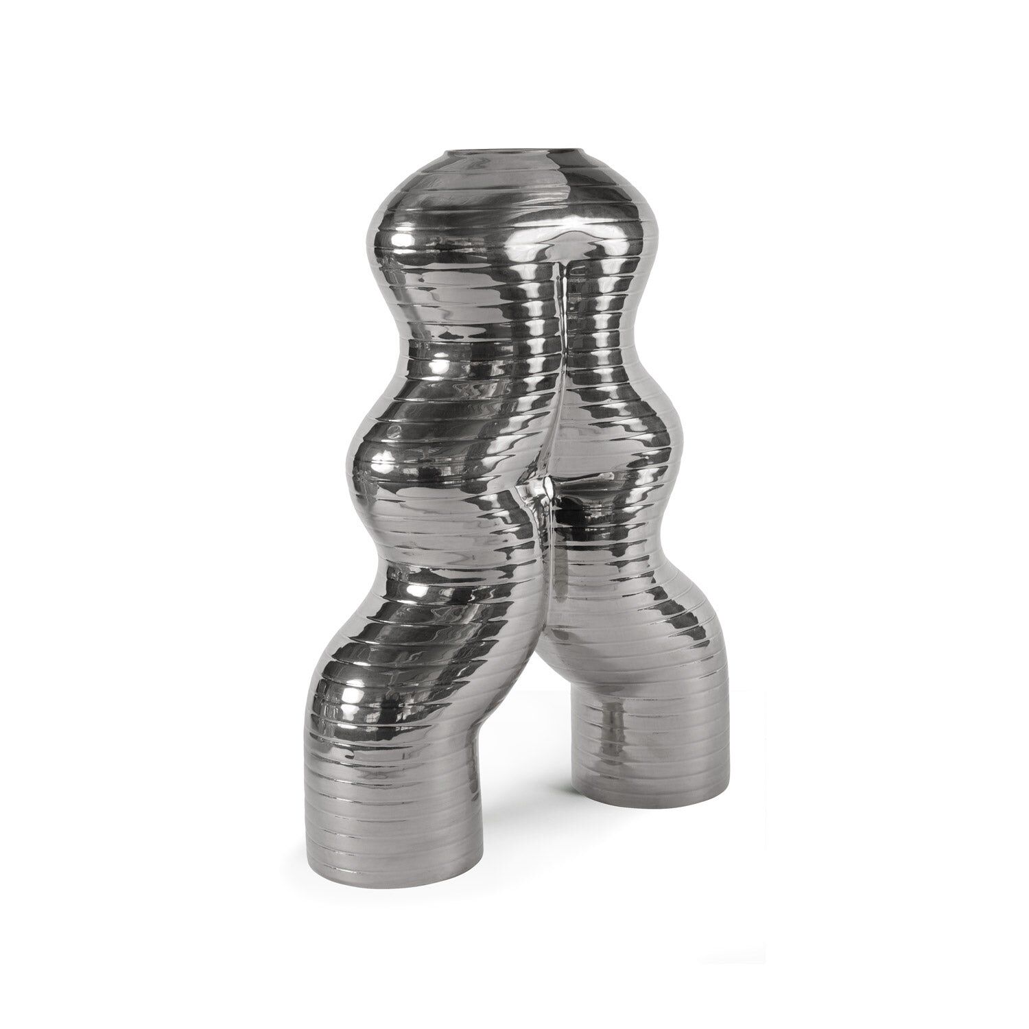 Ваза Let'S Dance By Elena Trevisan Large Vase - Platinum — Villari, кадр 2