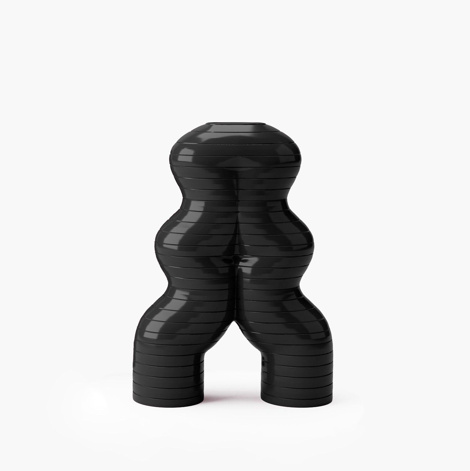 Vases Let'S Dance By Elena Trevisan Small Vase - Black — Villari, collection Декор