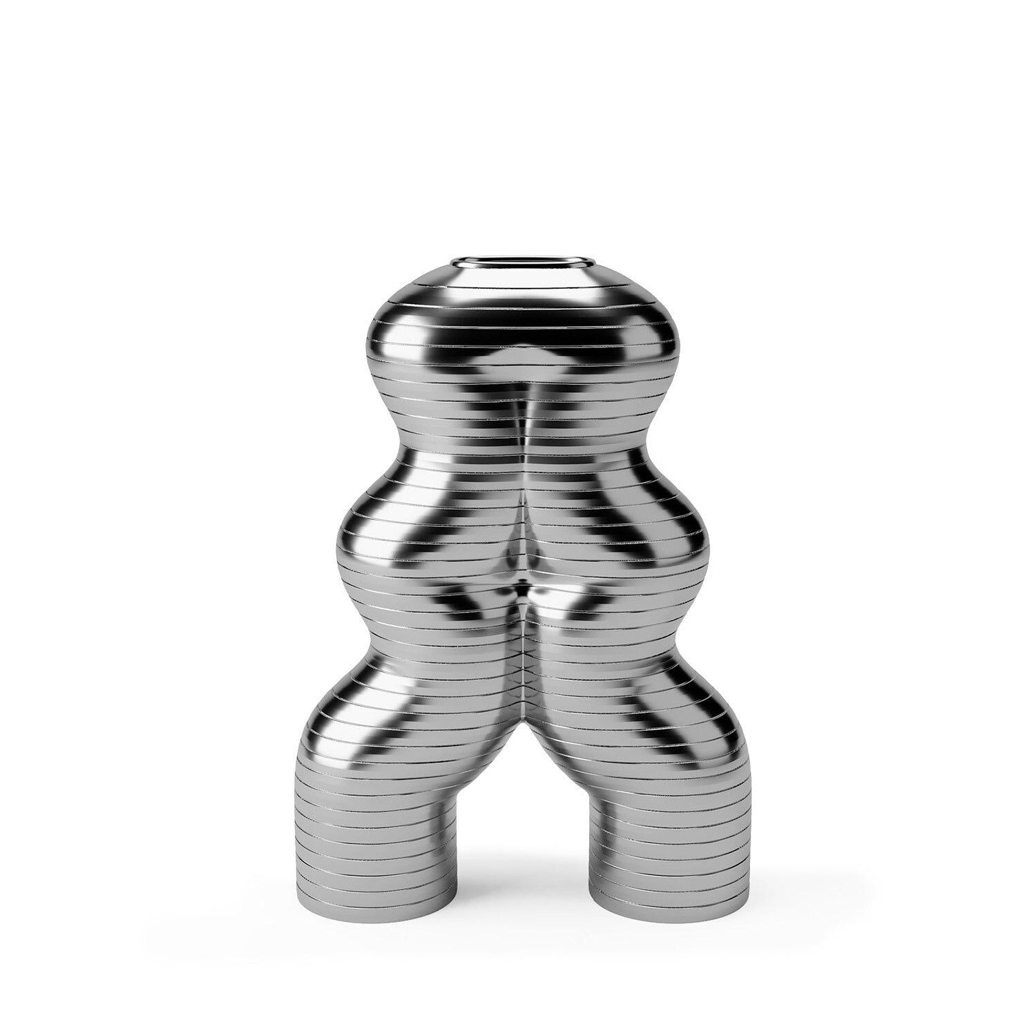 Vases Let'S Dance By Elena Trevisan Small Vase - Platinum — Villari, collection Декор