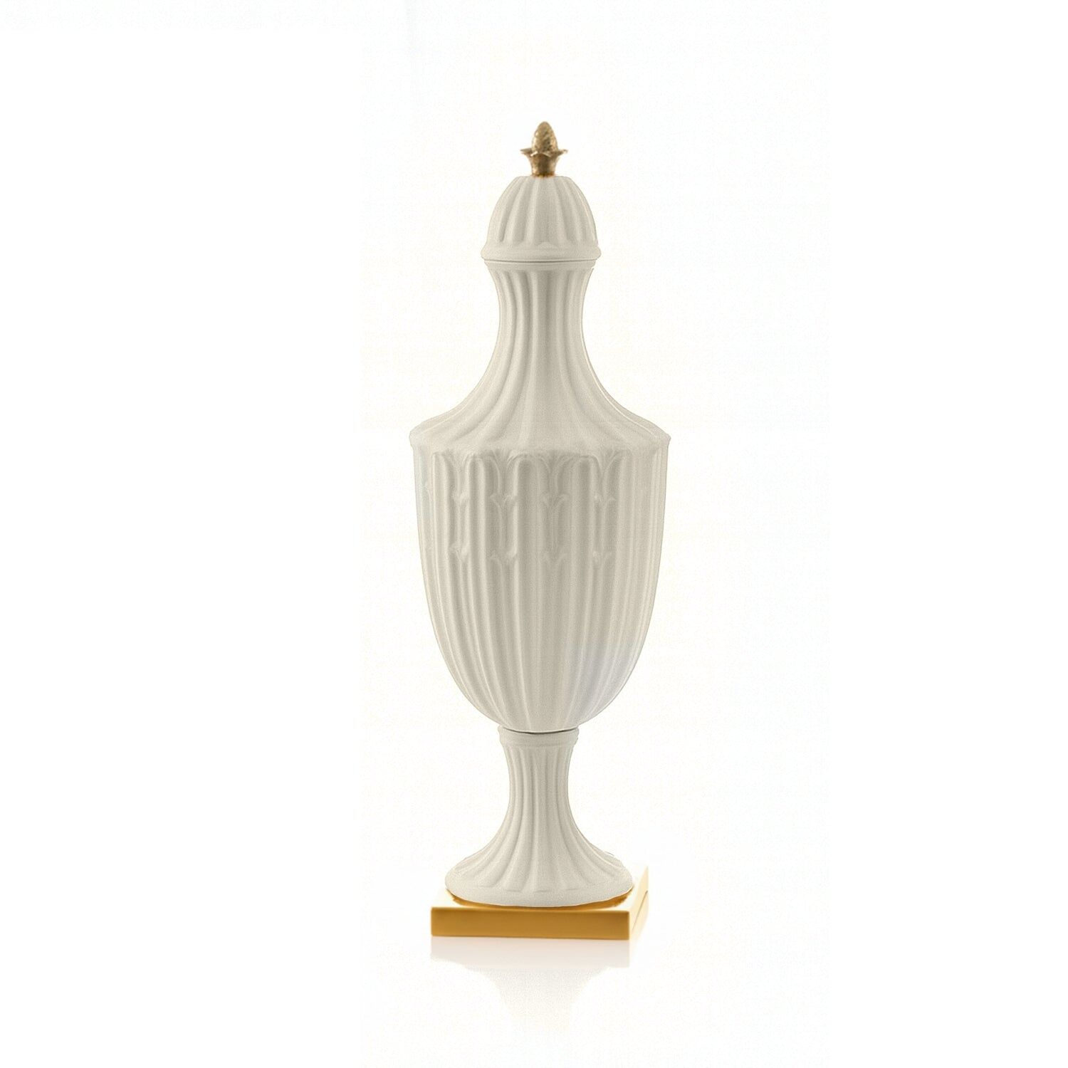 Vases Megeve Potiche - White — Villari, collection Декор