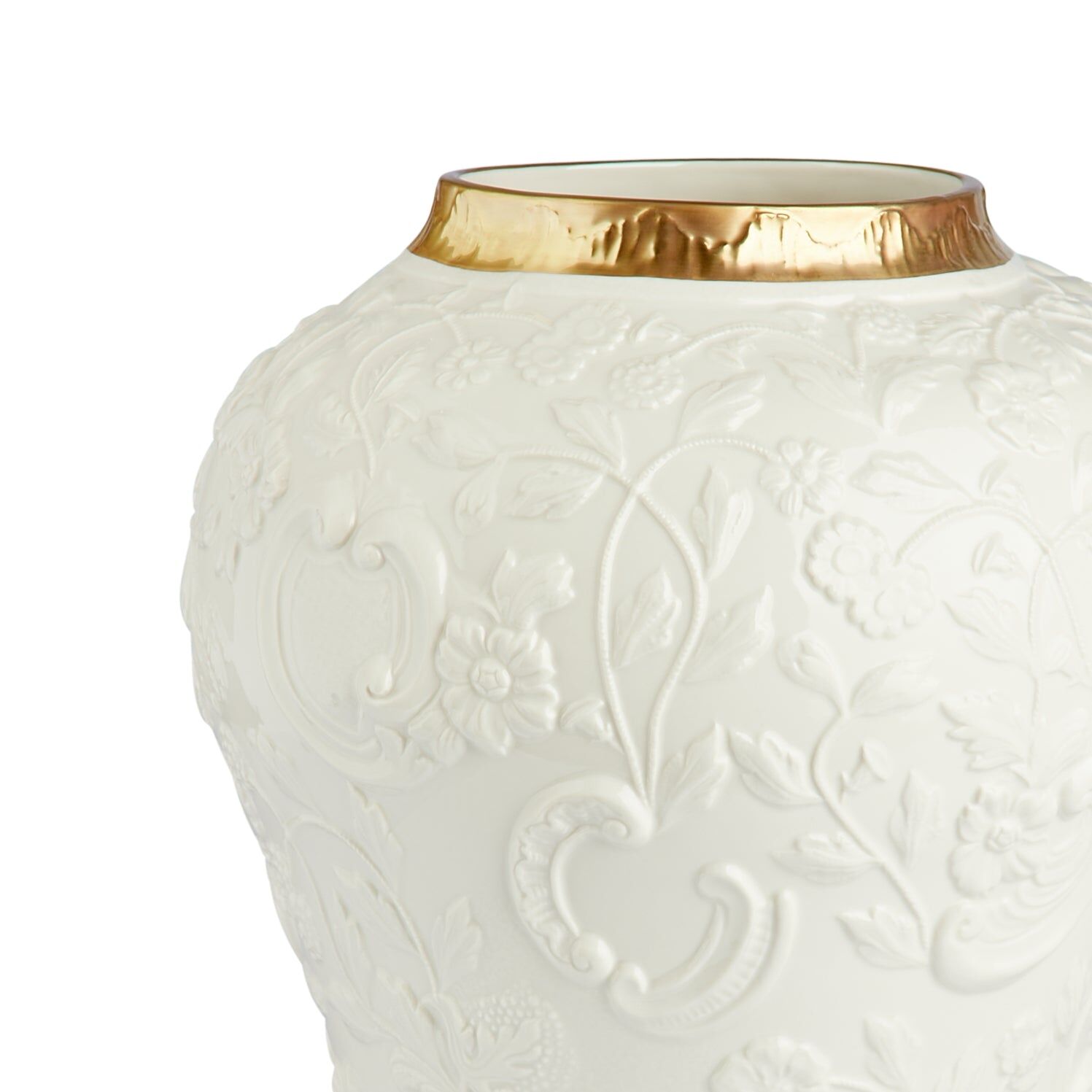 Ваза Taormina Large Vase - White & Gold — Villari, кадр 2