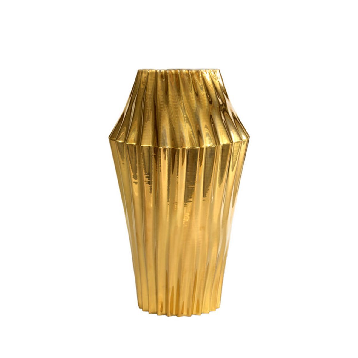 Vases Vertigo Medium Vase - Gold — Villari, collection Декор