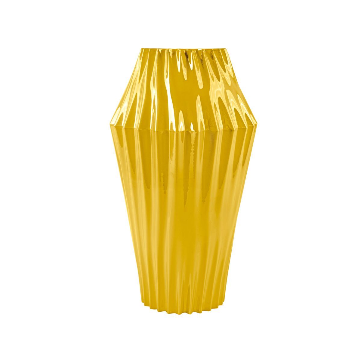 Vases Vertigo Medium Vase - Imperial Yellow — Villari, collection Декор