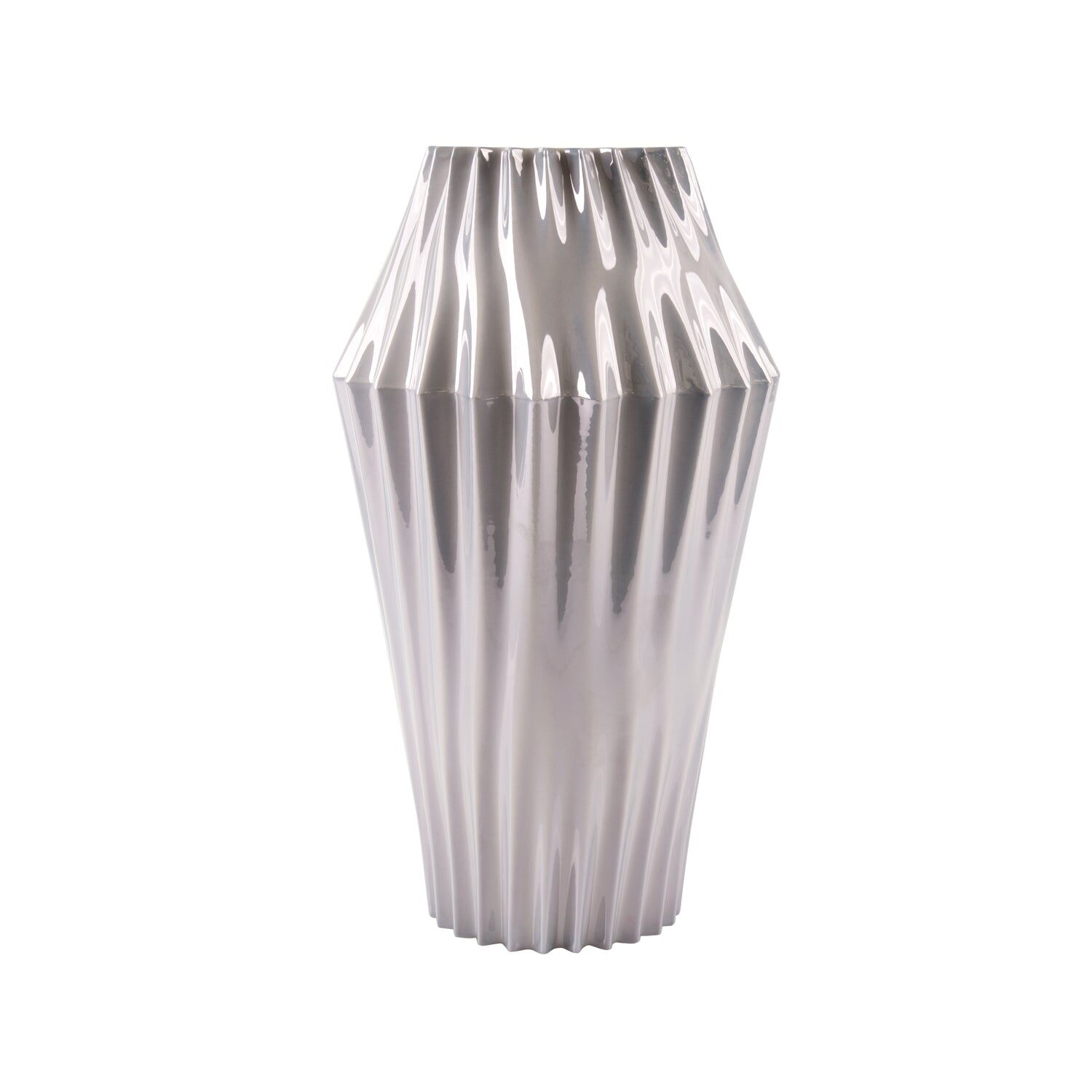 Vases Vertigo Medium Vase - Pearly Grey — Villari, collection Декор