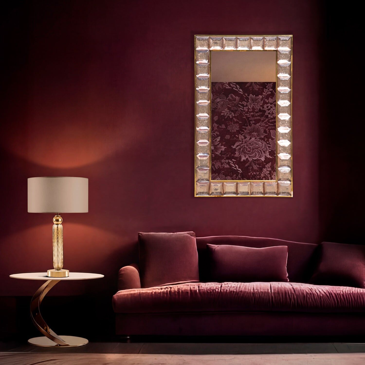 Зеркало Adamant Medium Mirror - Pink — Villari, кадр 2