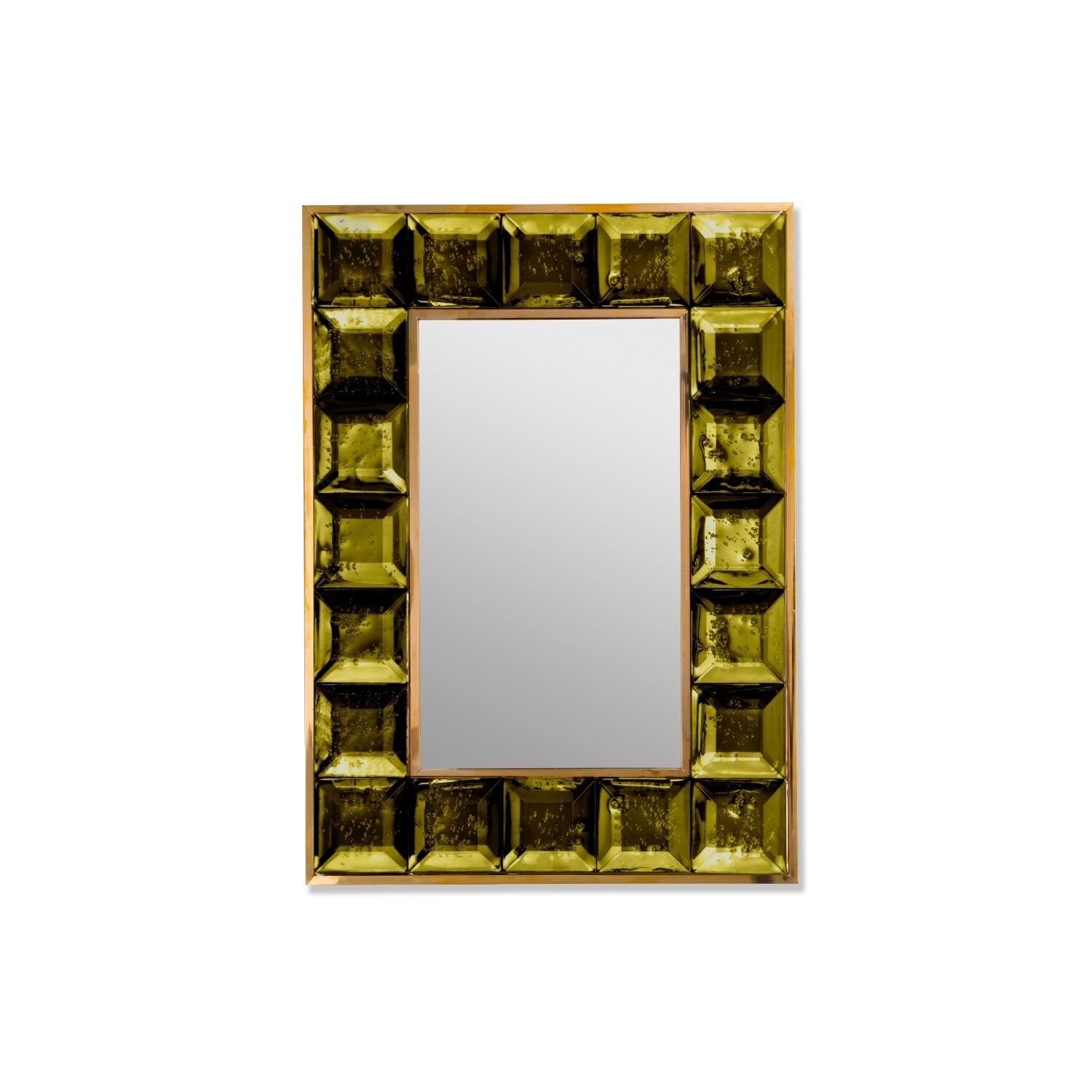 Mirrors Adamant Small Mirror - Olive Green — Villari, collection Мебель