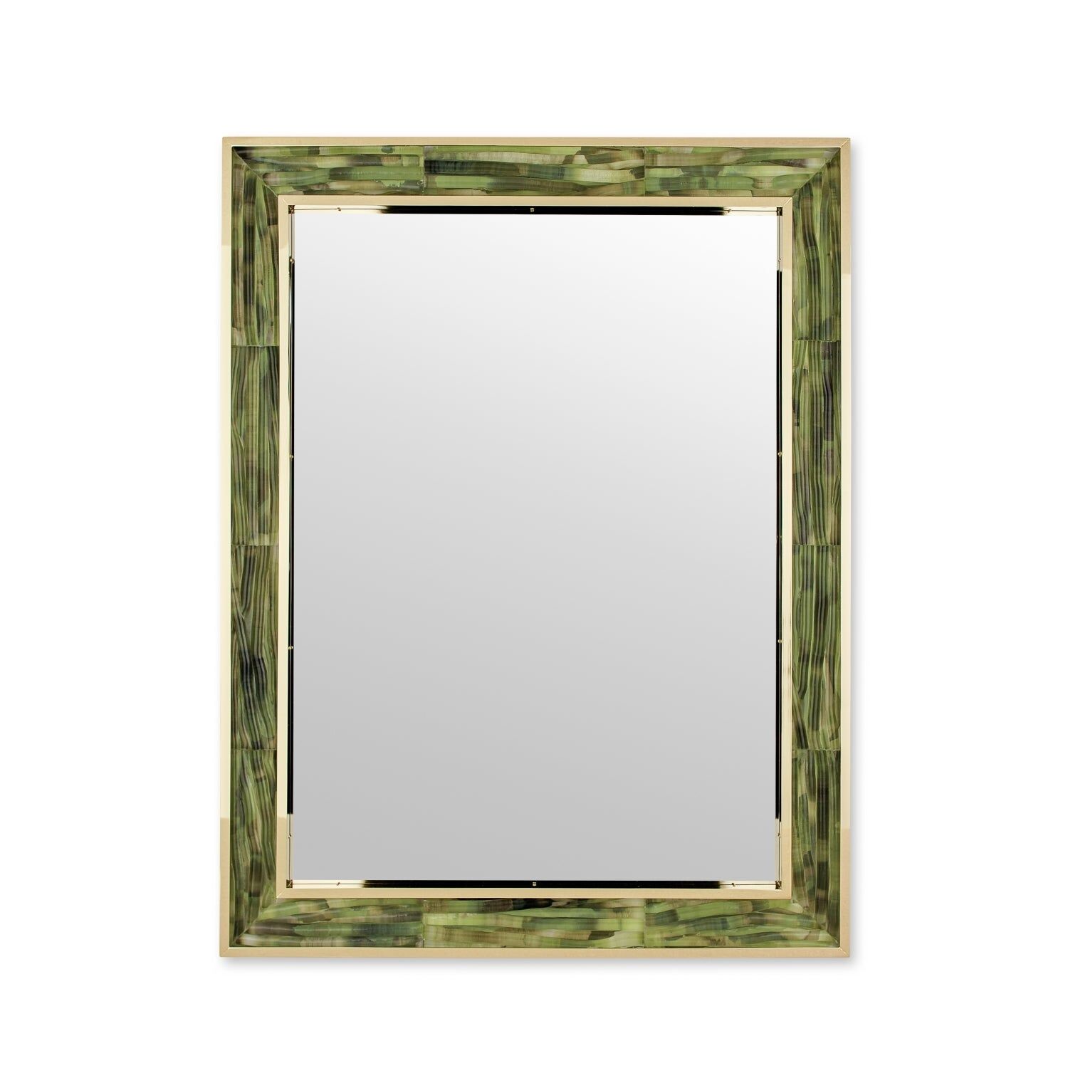 Mirrors Alessandro Mirror - Olive Green — Villari, collection Мебель