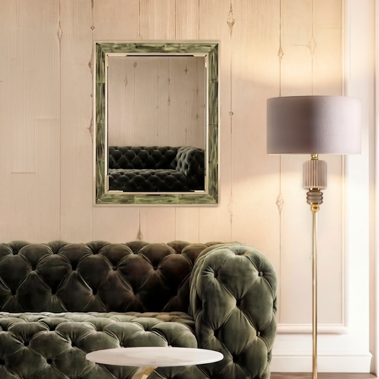 Зеркало Alessandro Mirror - Olive Green — Villari, кадр 2