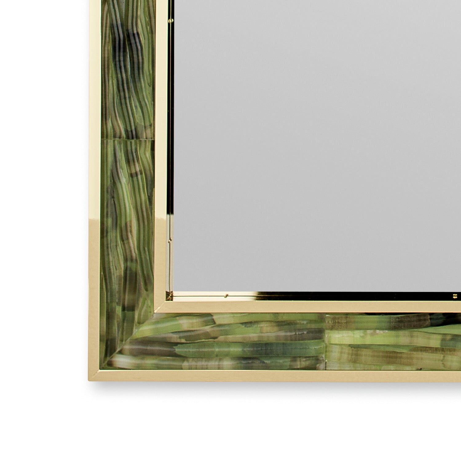 Зеркало Alessandro Mirror - Olive Green — Villari, кадр 3