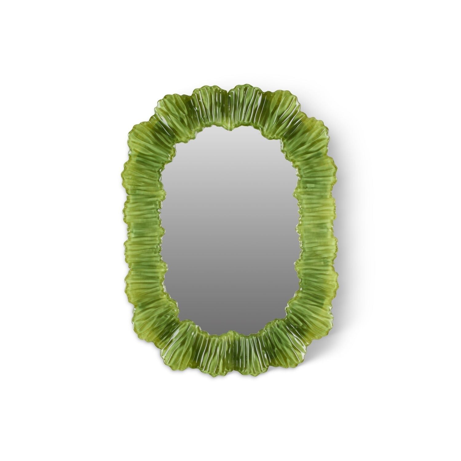 Mirrors Laguna Small Mirror - Olive Green — Villari, collection Мебель