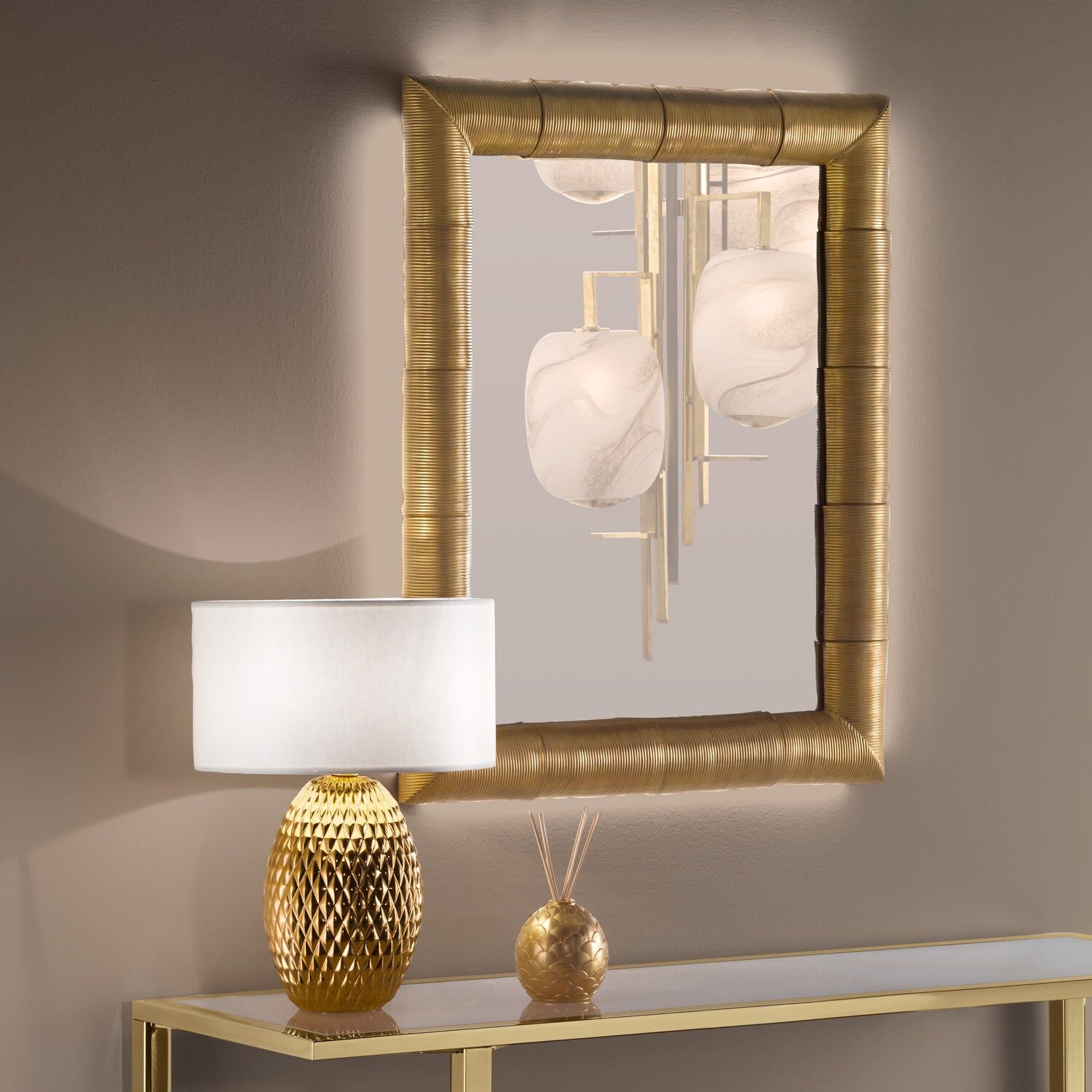 Зеркало Reve Mirror - Gold — Villari, кадр 2