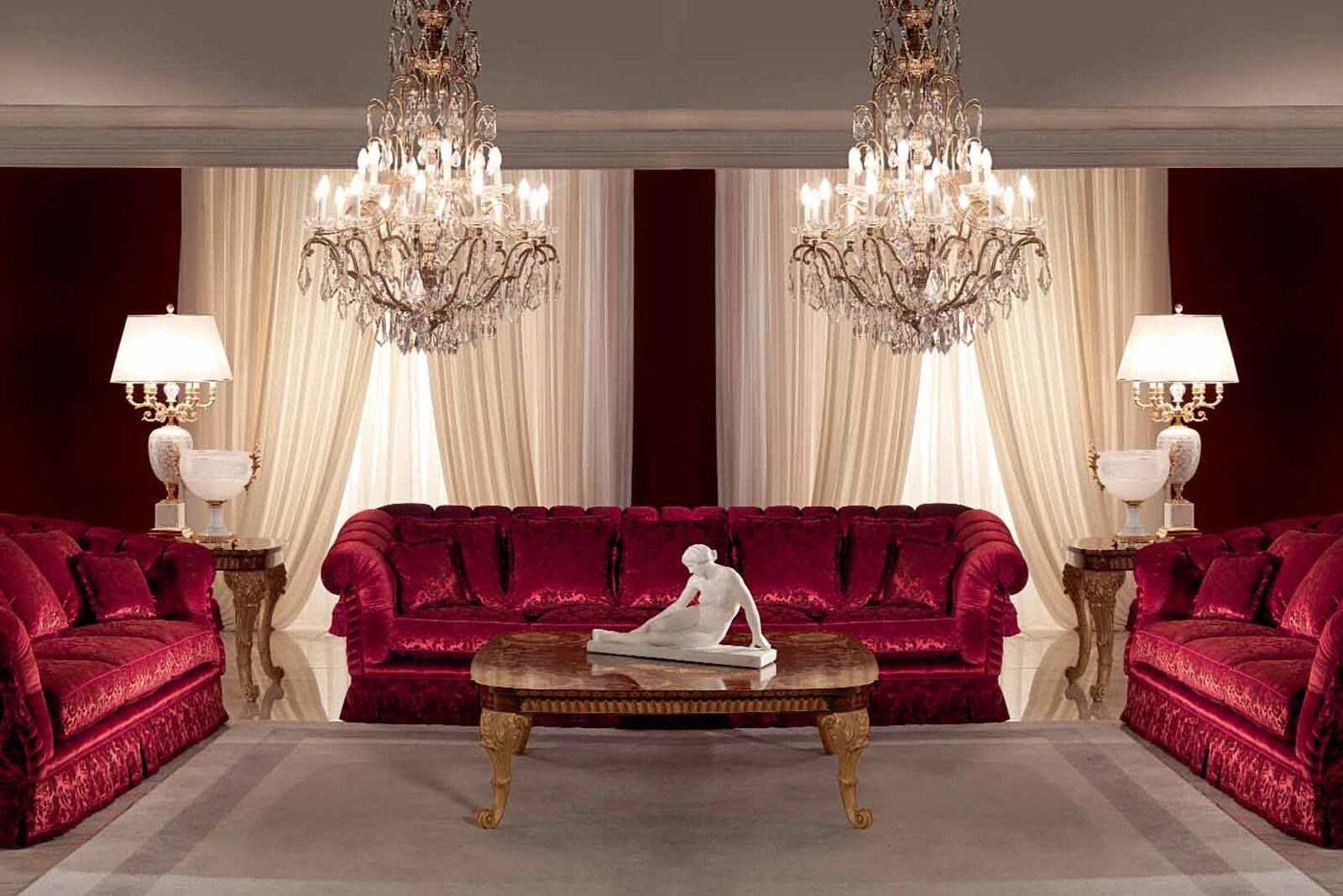 Sofas Ricordi — Zanaboni, collection Classic