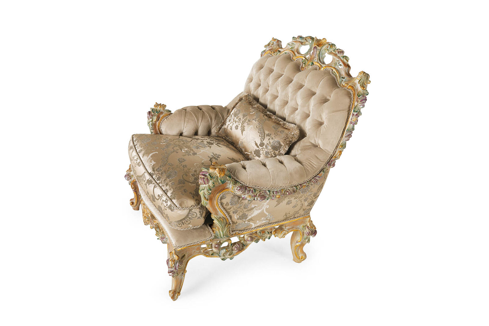 Armchairs Queen — Zanaboni, collection Classic