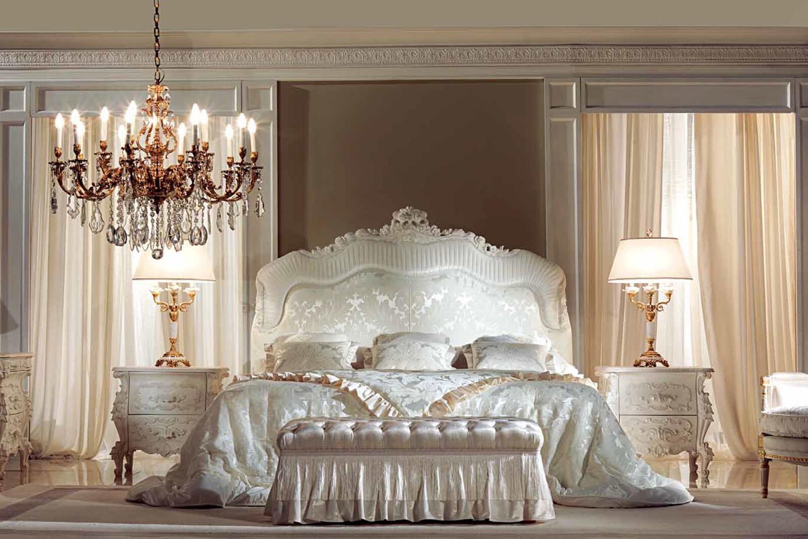 Beds Caravaggio — Zanaboni, collection Classic