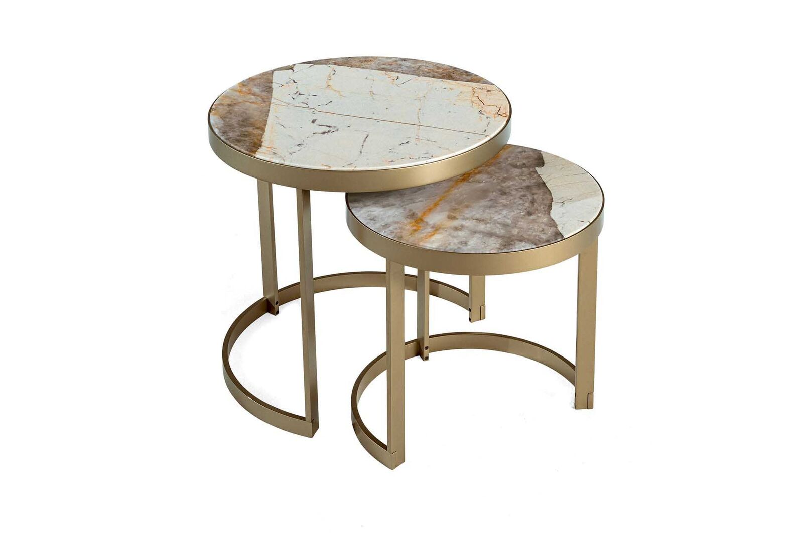Coffee tables Moon — Zanaboni, collection Edizioni