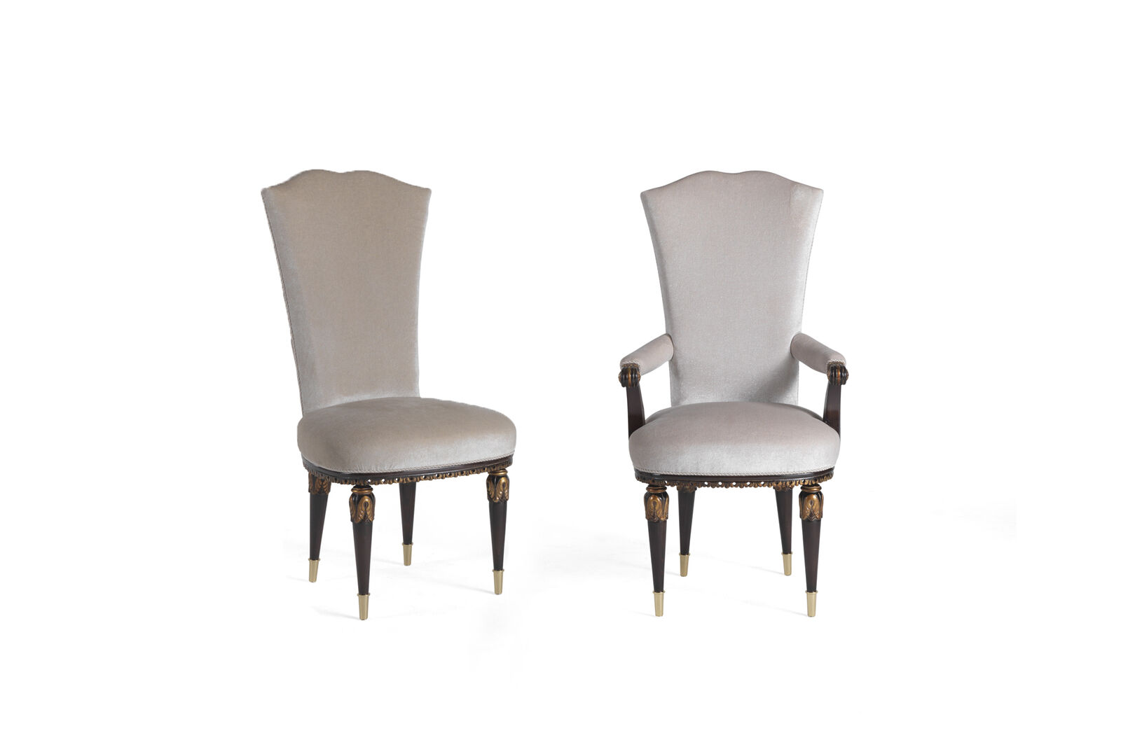 Chairs P/4600 & S/4600 — Zanaboni, collection Classic